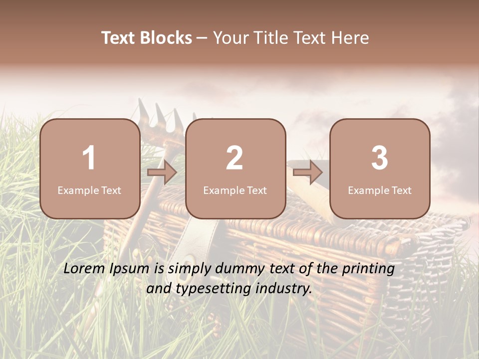 Agriculture Evening Growth PowerPoint Template