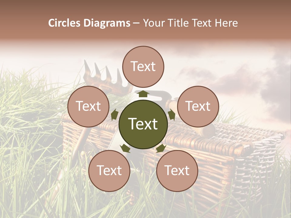 Agriculture Evening Growth PowerPoint Template