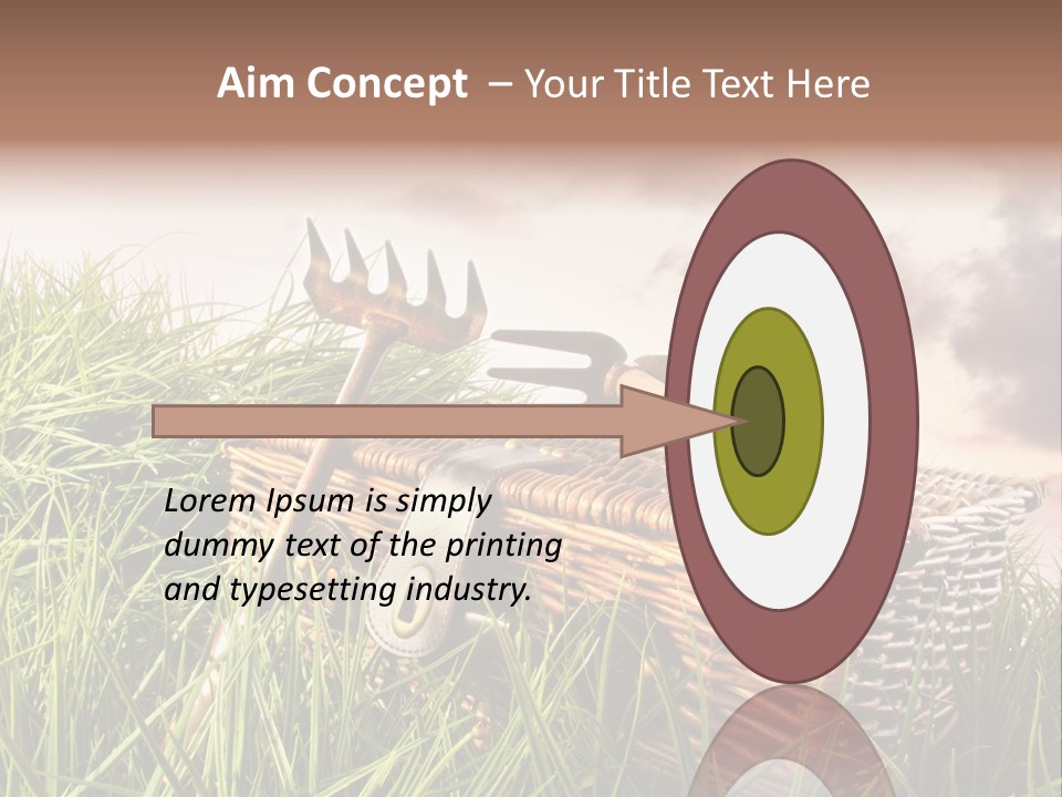 Agriculture Evening Growth PowerPoint Template