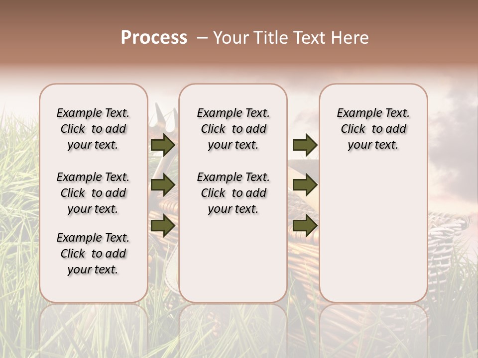 Agriculture Evening Growth PowerPoint Template