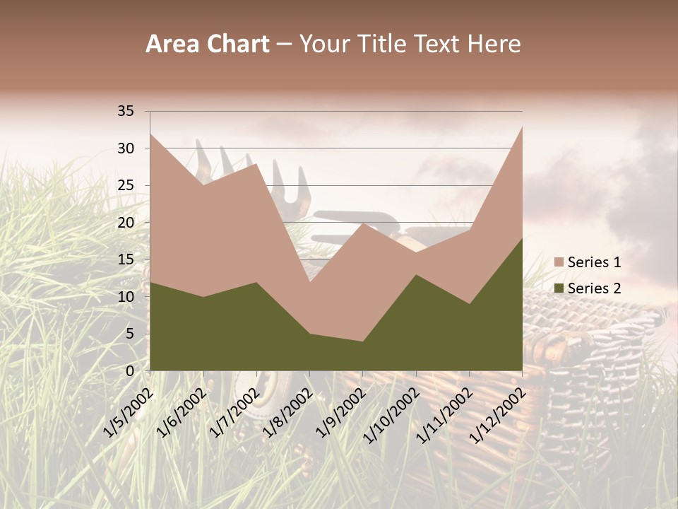 Agriculture Evening Growth PowerPoint Template