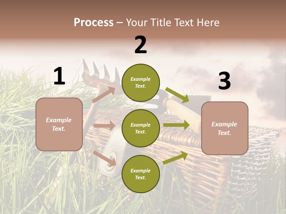 Agriculture Evening Growth PowerPoint Template