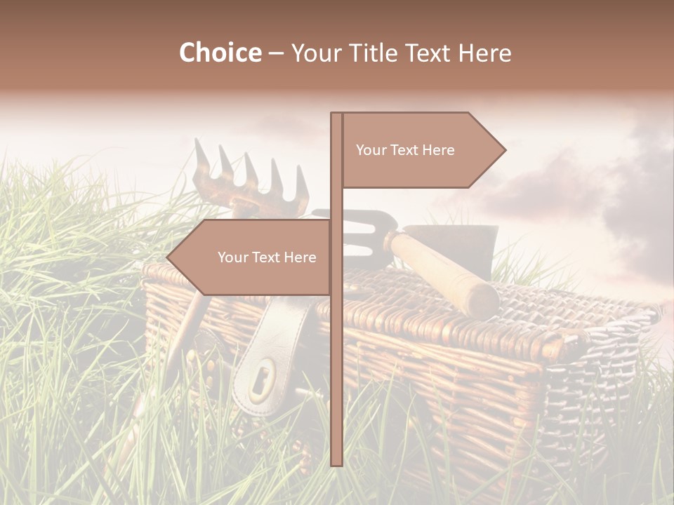 Agriculture Evening Growth PowerPoint Template