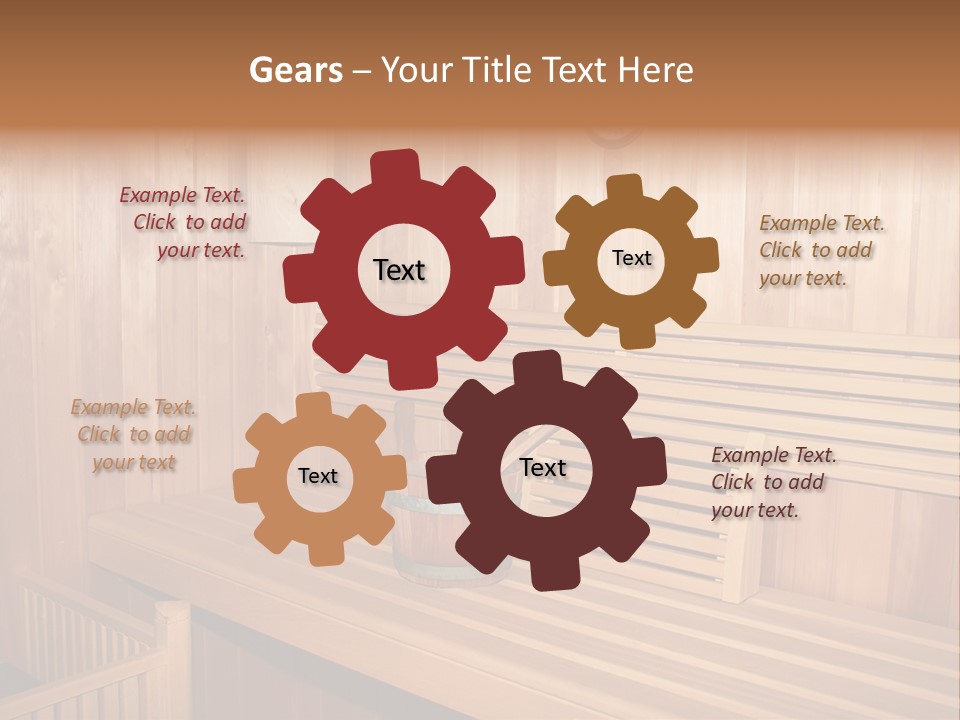 Health Care Relaxation Steam PowerPoint Template