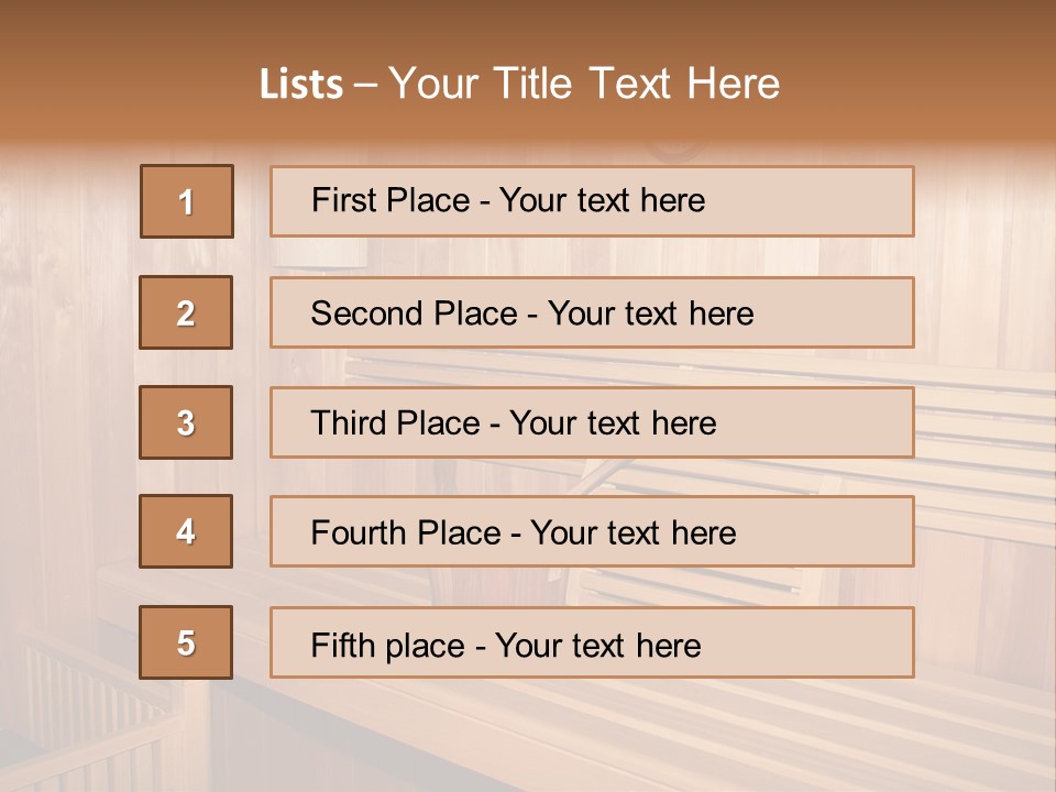 Health Care Relaxation Steam PowerPoint Template