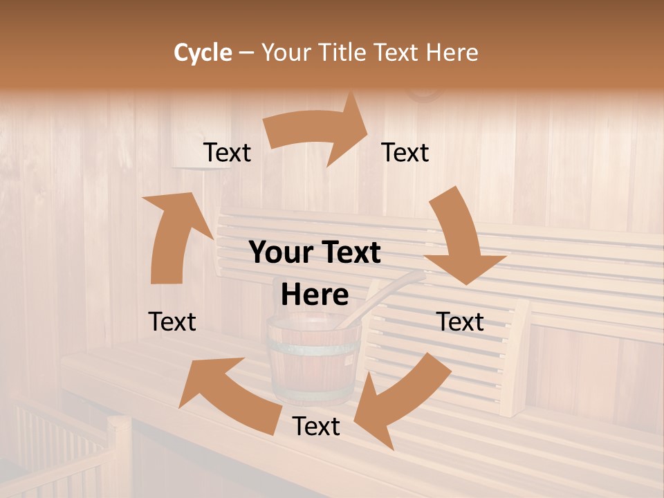 Health Care Relaxation Steam PowerPoint Template