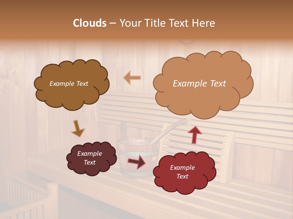 Health Care Relaxation Steam PowerPoint Template