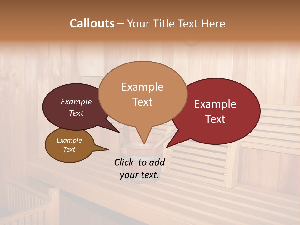 Health Care Relaxation Steam PowerPoint Template