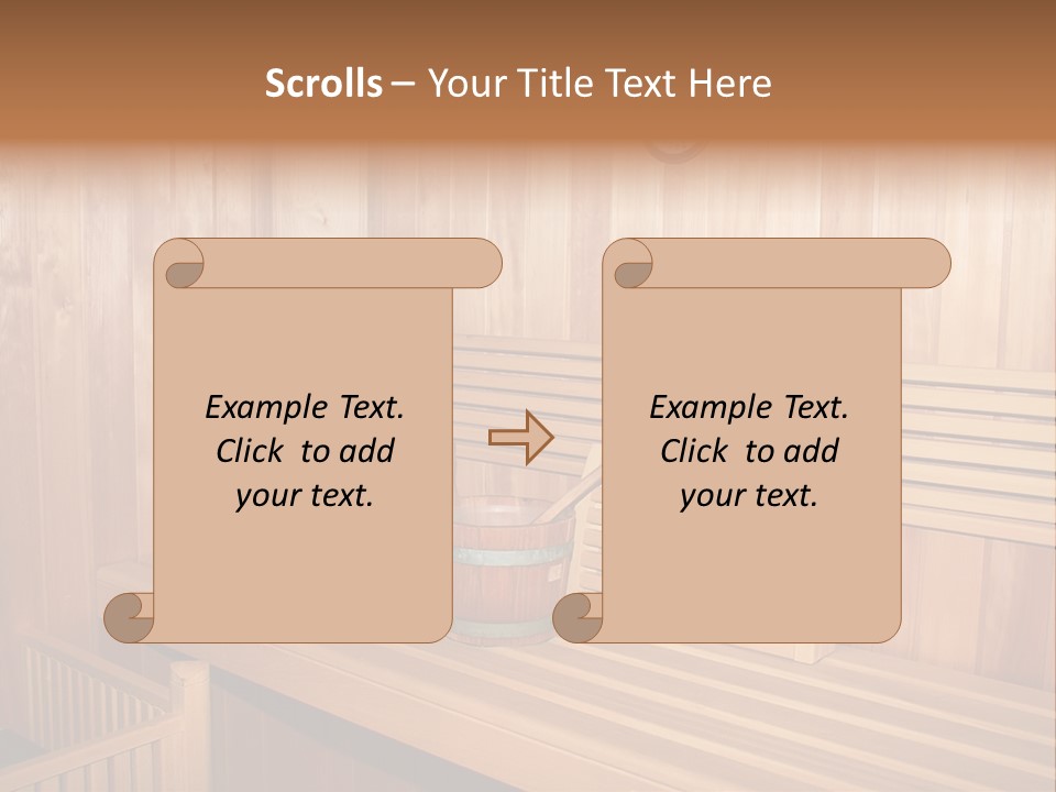 Health Care Relaxation Steam PowerPoint Template