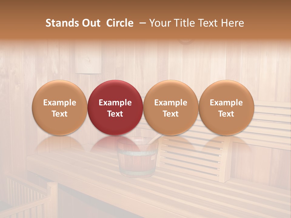 Health Care Relaxation Steam PowerPoint Template