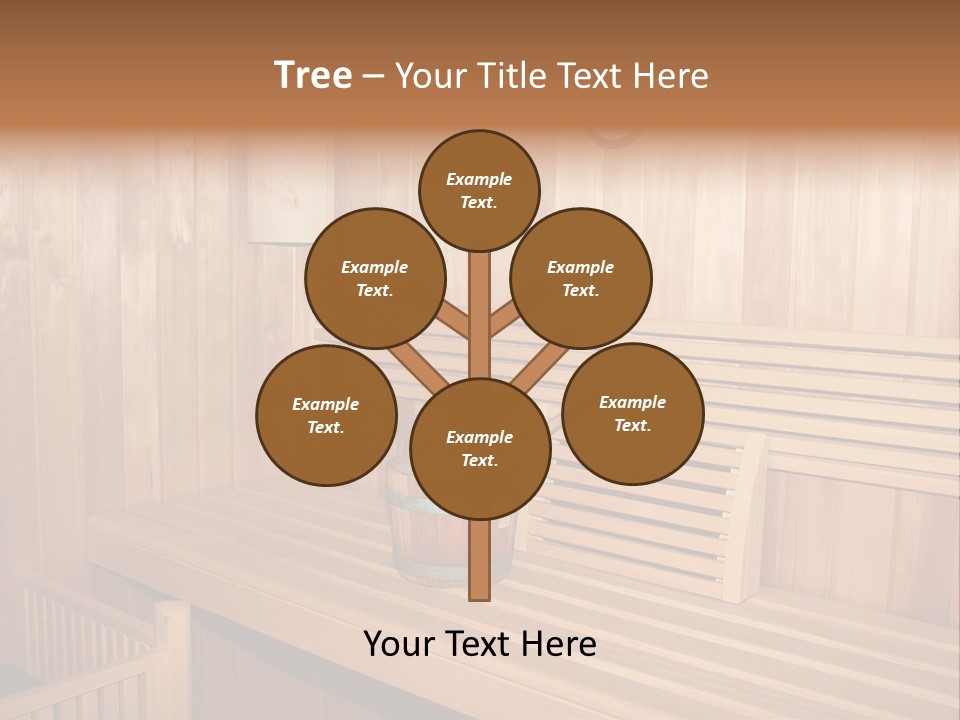 Health Care Relaxation Steam PowerPoint Template