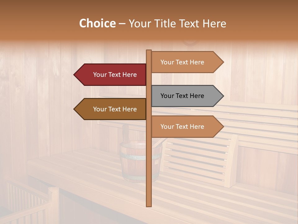Health Care Relaxation Steam PowerPoint Template
