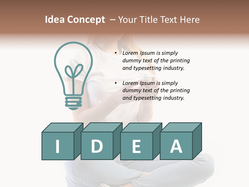 Background Write Fun PowerPoint Template