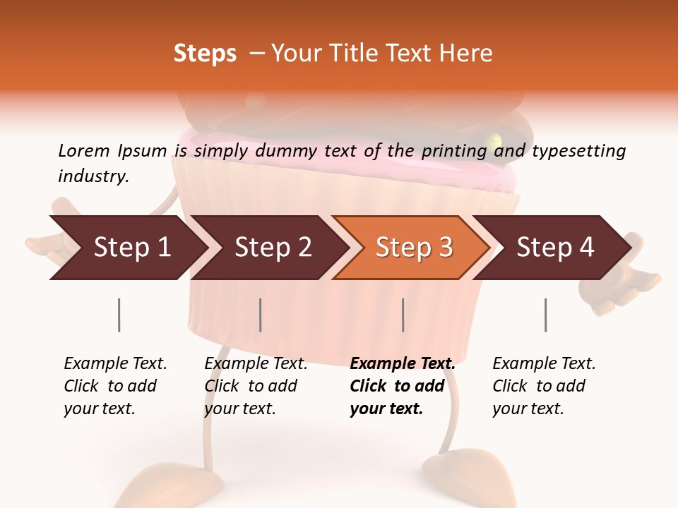 Doughnut Cake Party PowerPoint Template