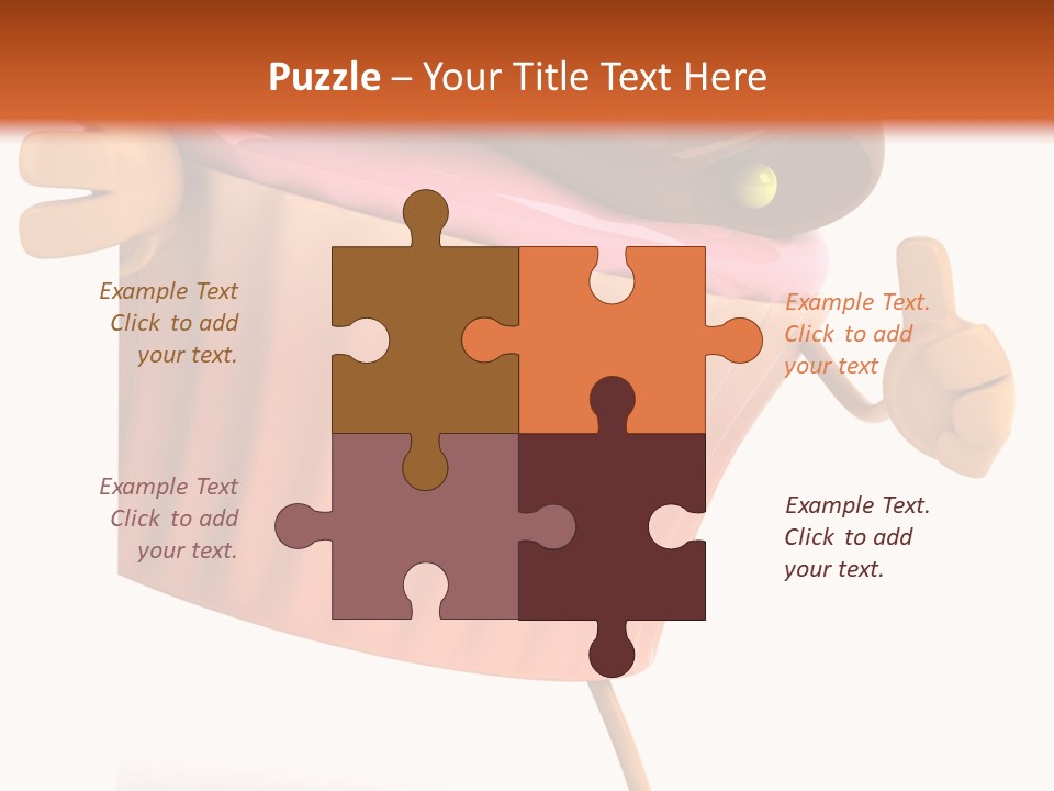 Illustration Nutrition American PowerPoint Template