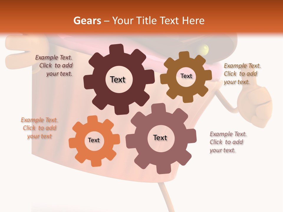 Illustration Nutrition American PowerPoint Template
