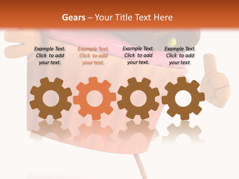 Illustration Nutrition American PowerPoint Template