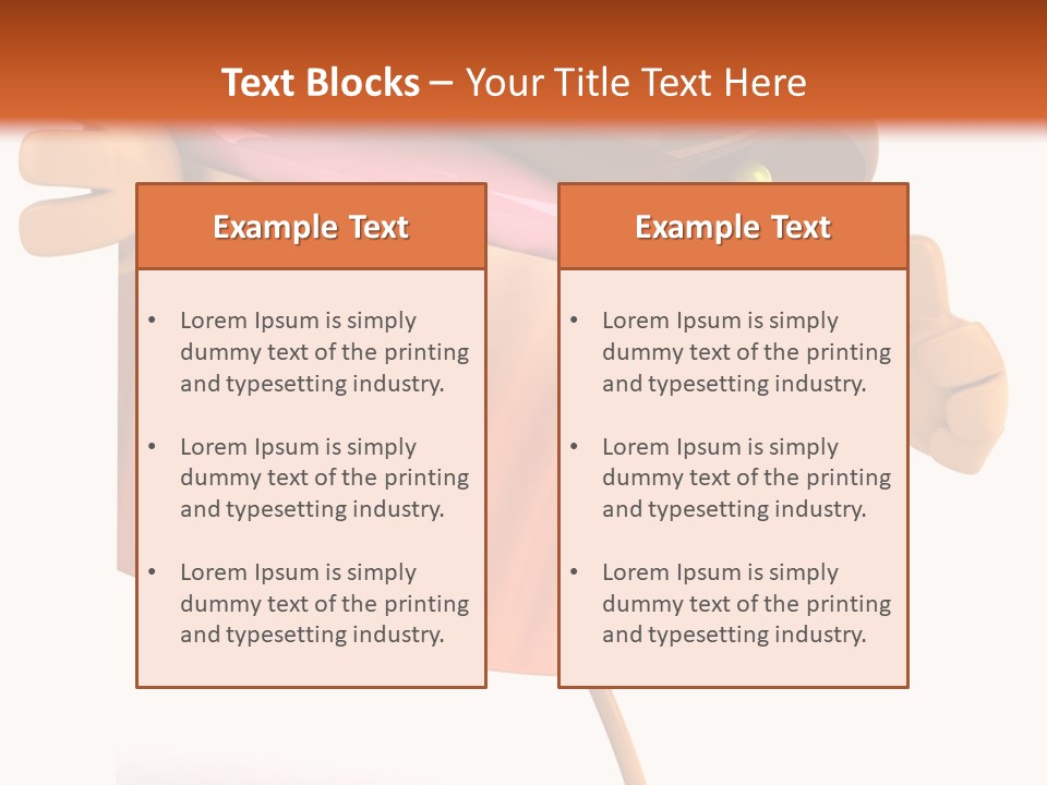Illustration Nutrition American PowerPoint Template