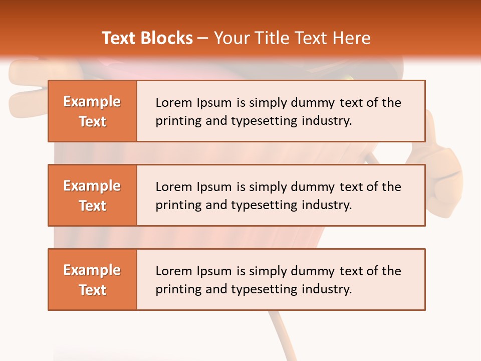 Illustration Nutrition American PowerPoint Template