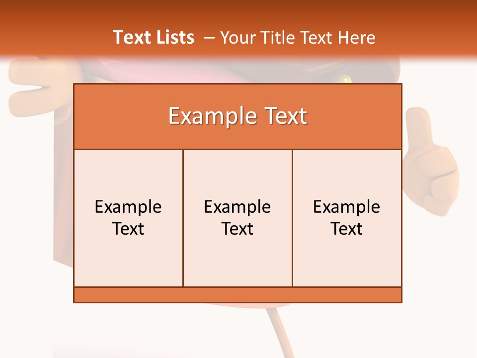 Illustration Nutrition American PowerPoint Template