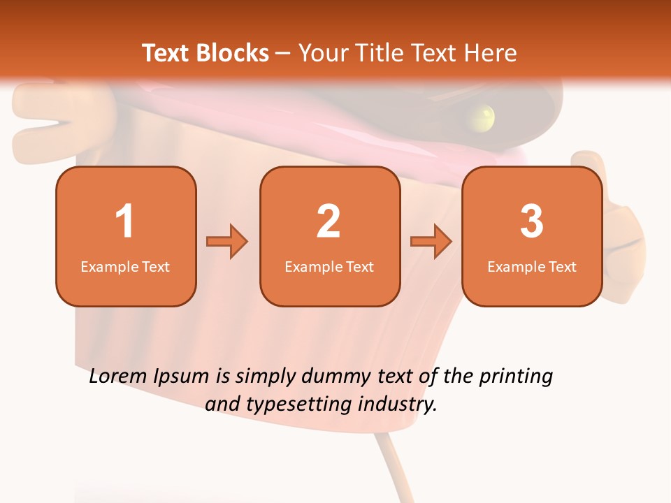 Illustration Nutrition American PowerPoint Template