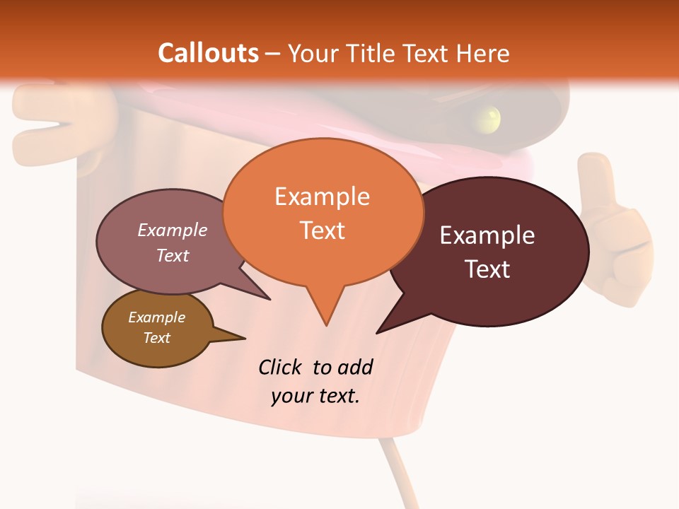 Illustration Nutrition American PowerPoint Template