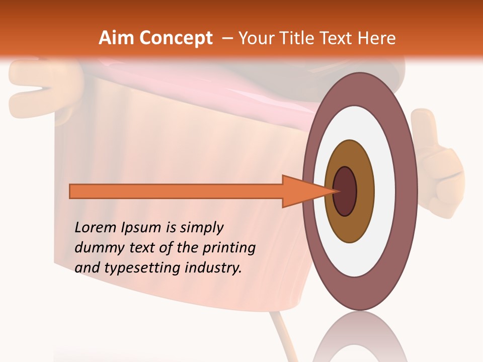 Illustration Nutrition American PowerPoint Template