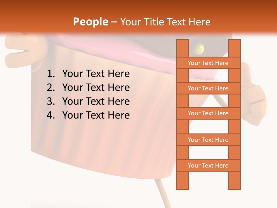 Illustration Nutrition American PowerPoint Template