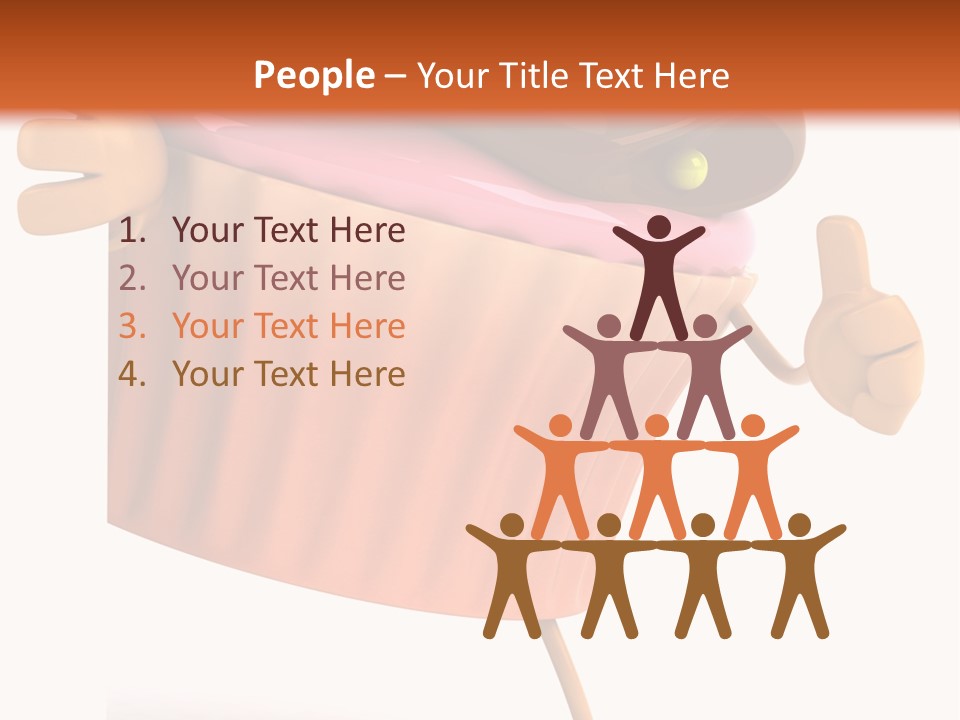 Illustration Nutrition American PowerPoint Template