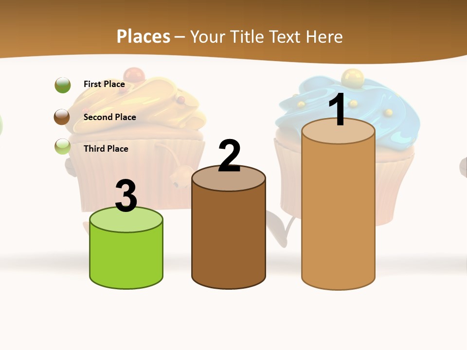 Cream Dessert American PowerPoint Template