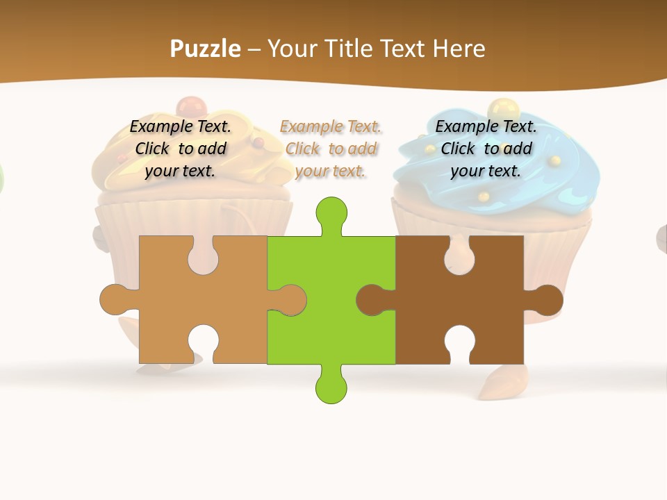 Cream Dessert American PowerPoint Template