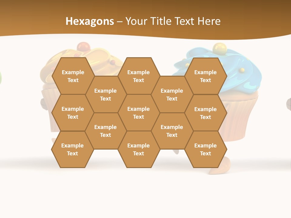 Cream Dessert American PowerPoint Template