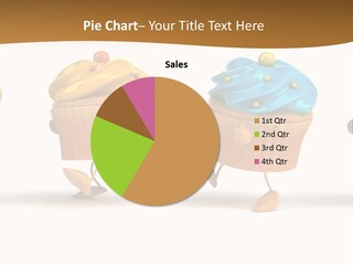 Cream Dessert American PowerPoint Template