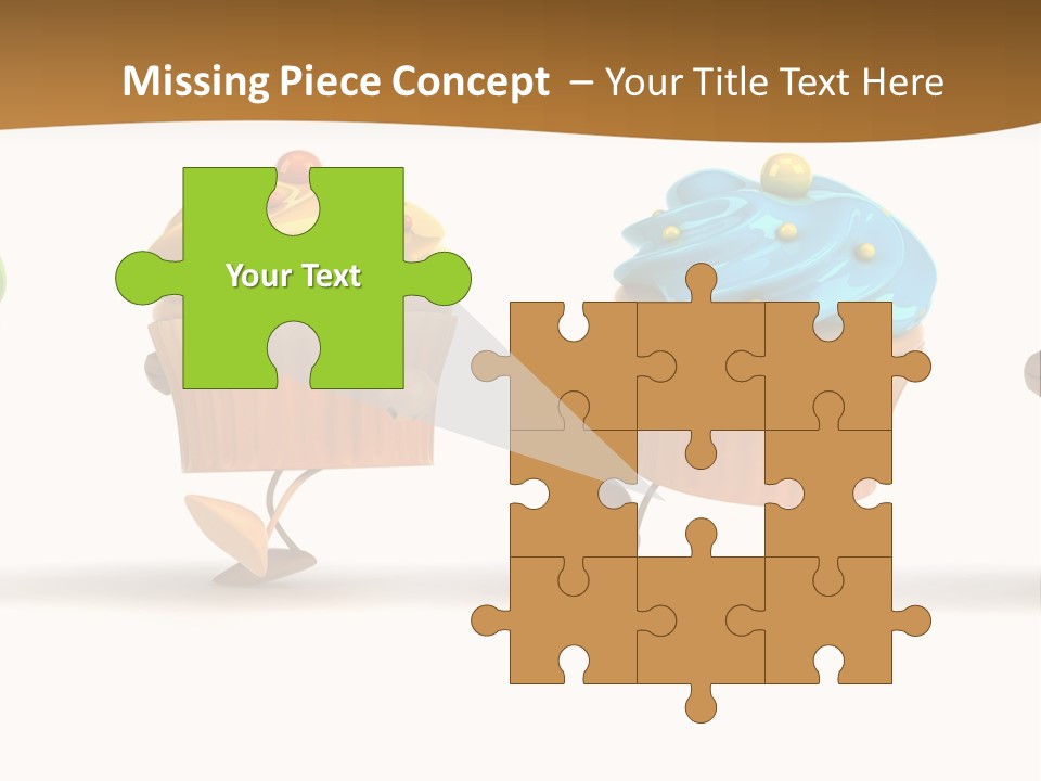 Cream Dessert American PowerPoint Template