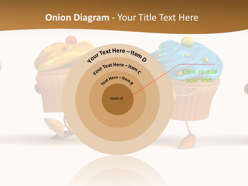 Cream Dessert American PowerPoint Template