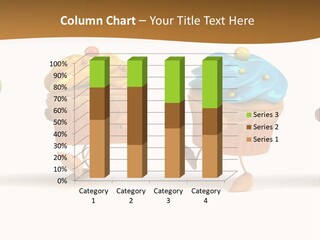 Cream Dessert American PowerPoint Template