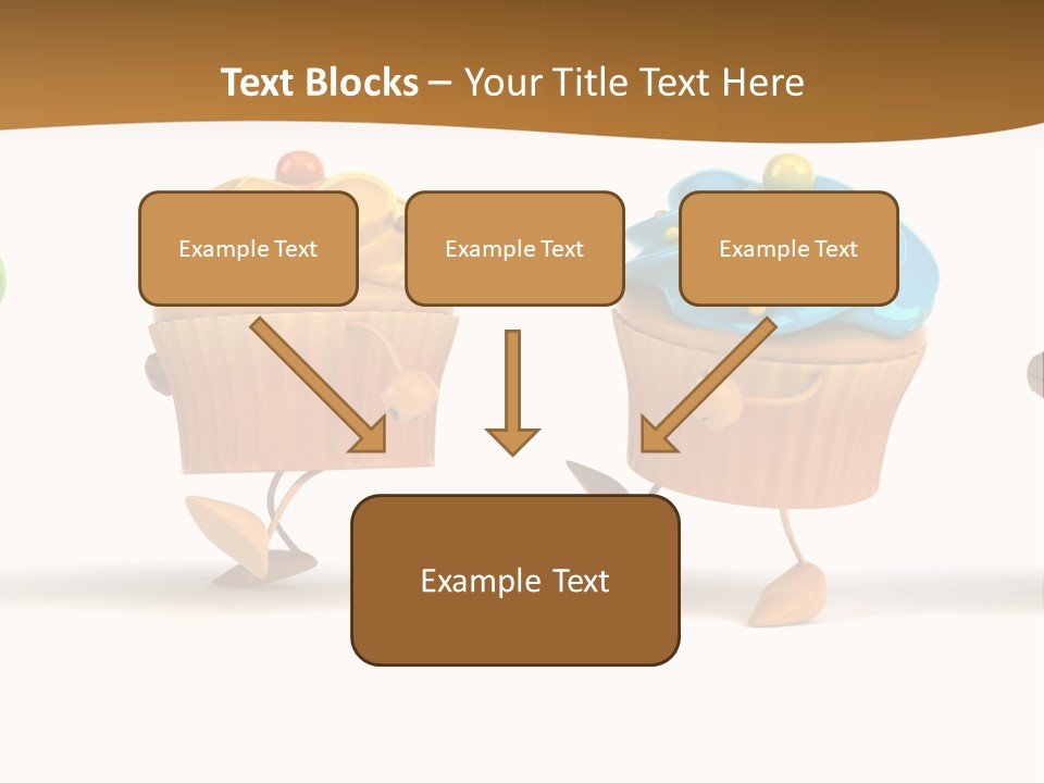 Cream Dessert American PowerPoint Template