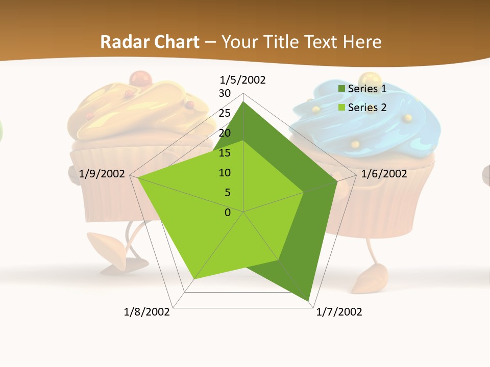 Cream Dessert American PowerPoint Template