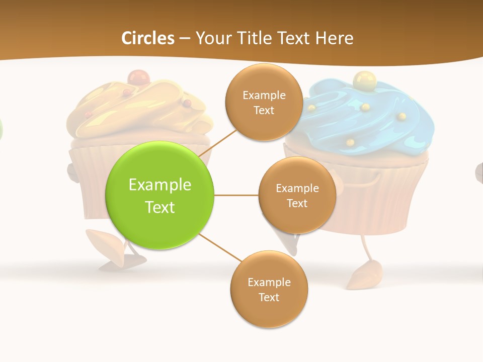 Cream Dessert American PowerPoint Template