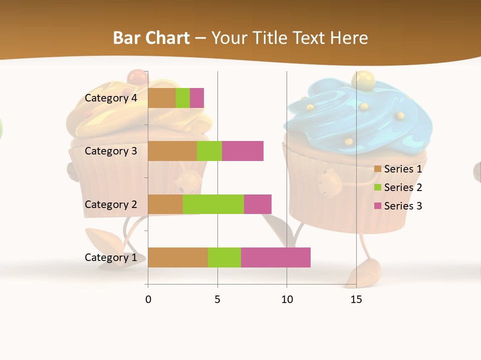 Cream Dessert American PowerPoint Template
