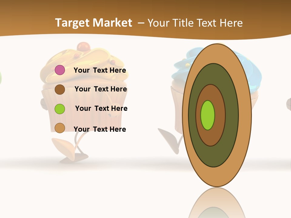 Cream Dessert American PowerPoint Template