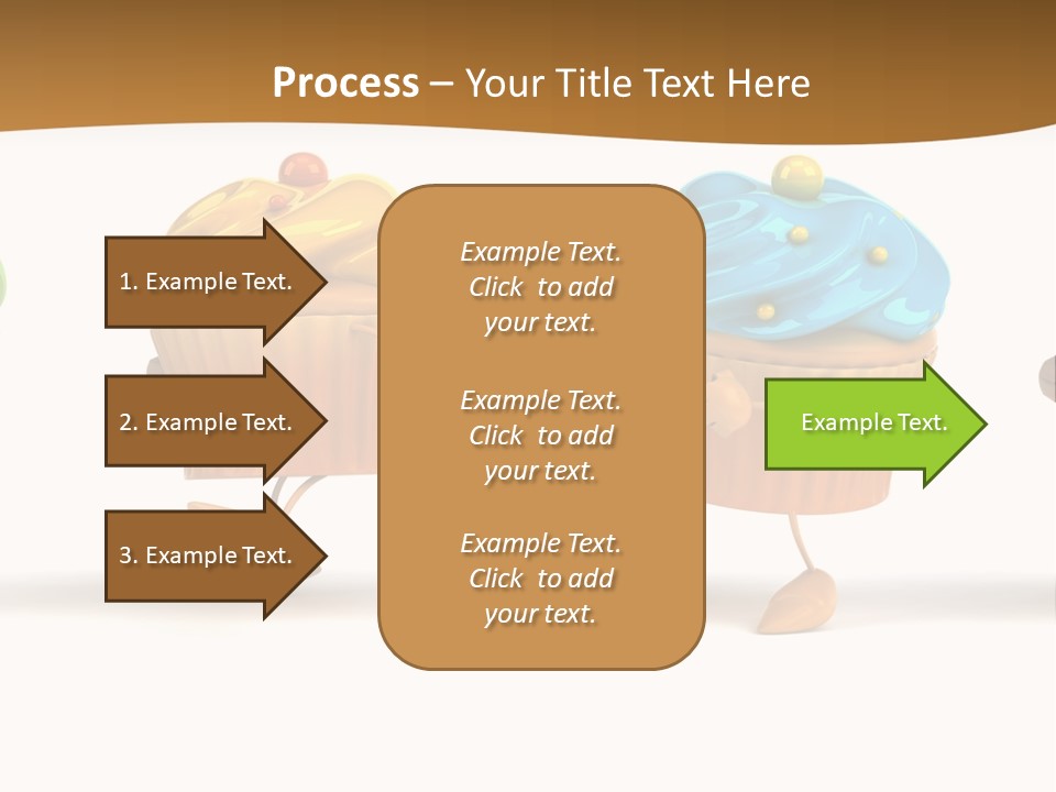 Cream Dessert American PowerPoint Template