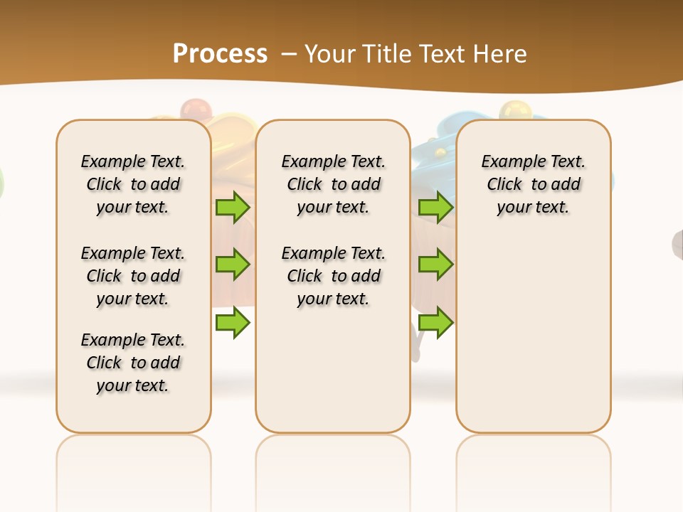 Cream Dessert American PowerPoint Template
