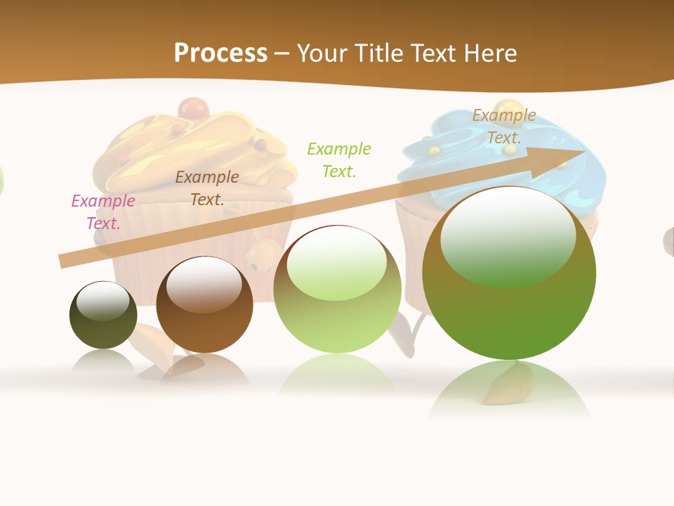 Cream Dessert American PowerPoint Template