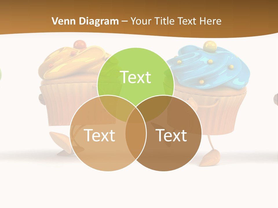 Cream Dessert American PowerPoint Template