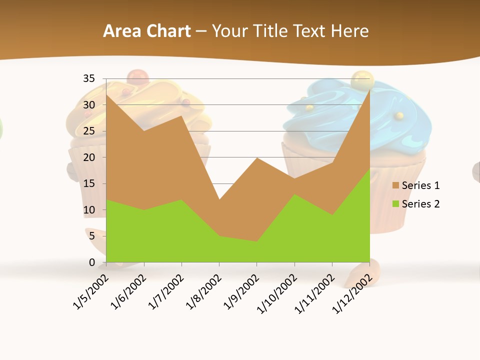 Cream Dessert American PowerPoint Template