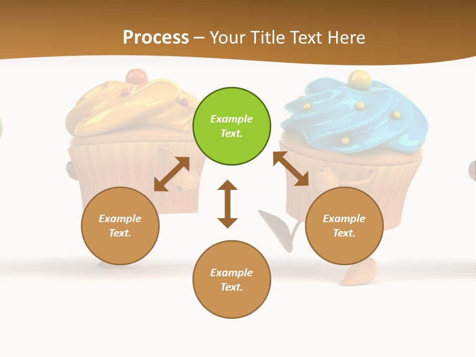 Cream Dessert American PowerPoint Template