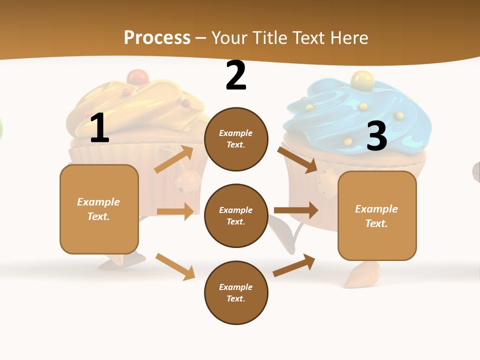 Cream Dessert American PowerPoint Template