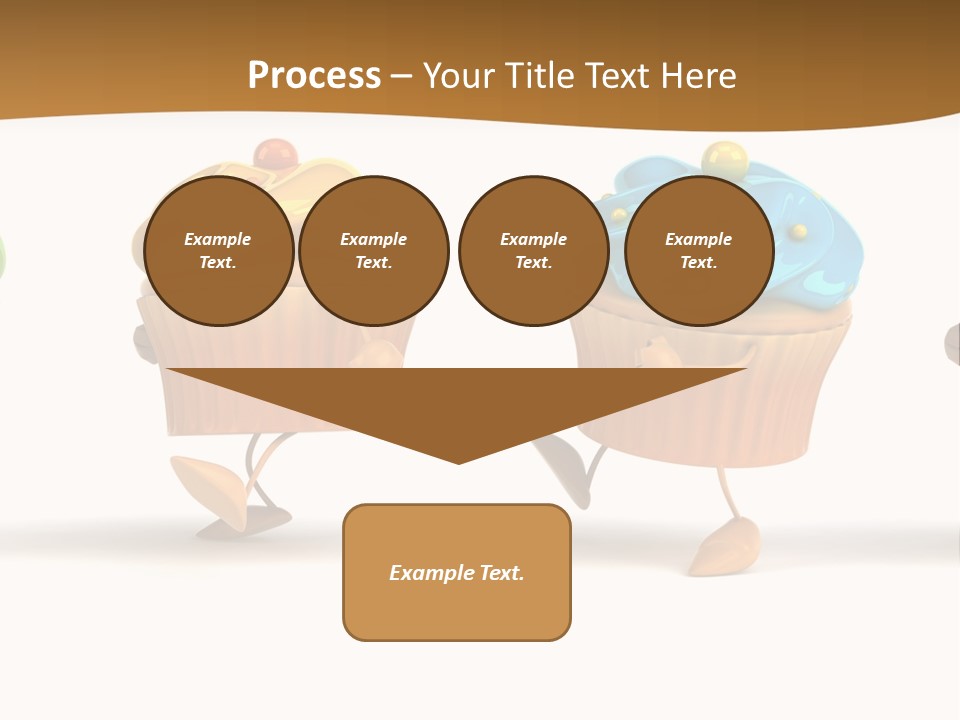 Cream Dessert American PowerPoint Template