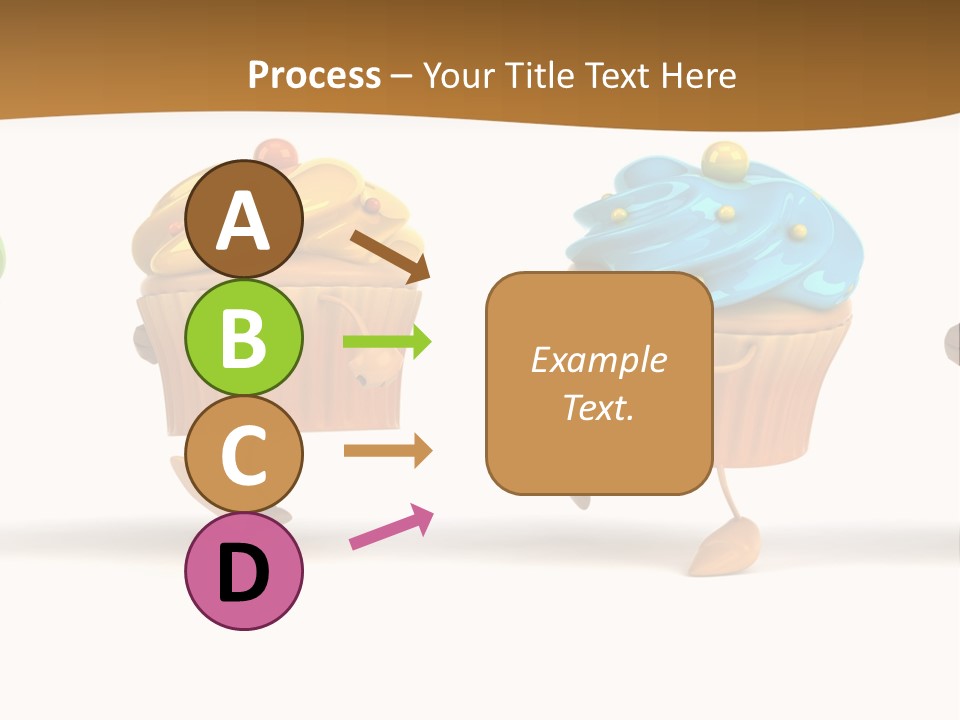 Cream Dessert American PowerPoint Template